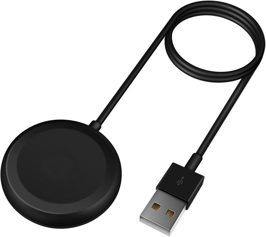Charger Cable Compatible with Samsung Galaxy Watch, Portable Charging Dock for Watch 6/6 Classic/5/5 Pro/4/3/Active2/1/Gear Sport/S3, 5Ft